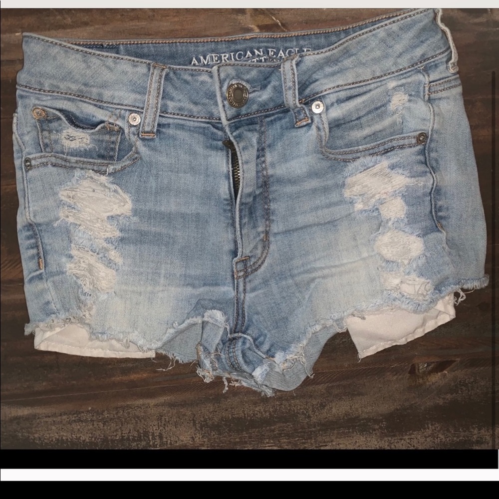 Gently used American eagle festival shorts